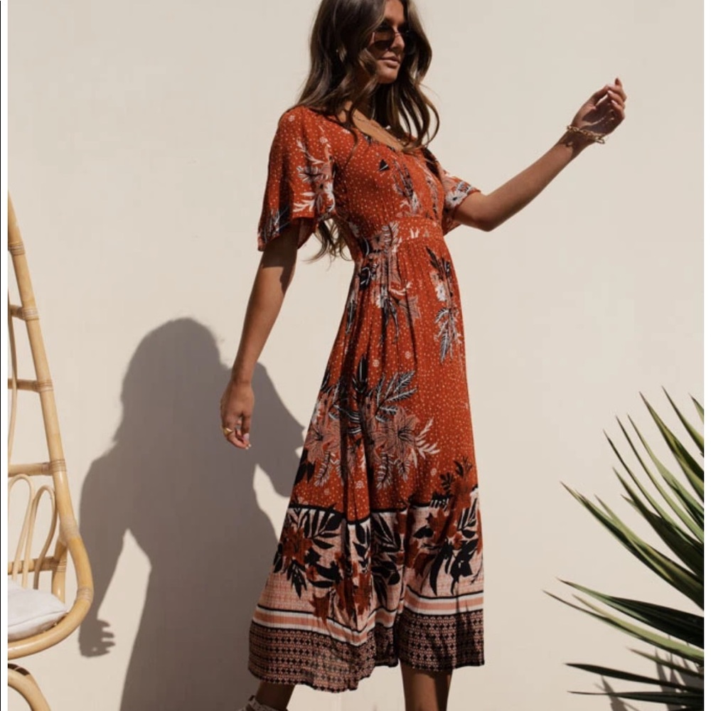 Bohme Jade Smocked Dress